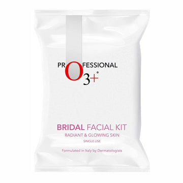 O3+ Bridal Facial Kit for Radiant & Glowing Skin - Suitable for All Skin Types (60g+69ml, Single Use)