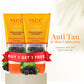 VLCC Anti Tan Skin Lightening Face Wash-150Ml X 2 (300Ml) With Mulberry & Orange Peel Extract Protect Against Harsh Sun Damage