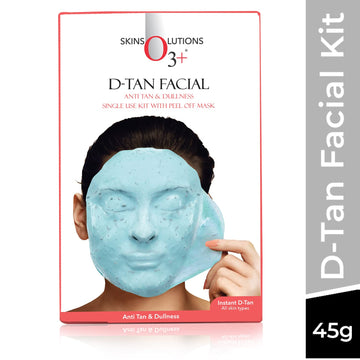 O3+ D Tan Facial kit with Peel off Mask