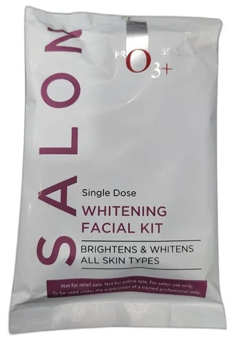 O3+ Whitening facial kit mono dose|| pack of 6